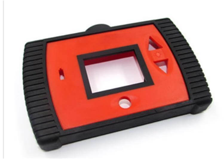 injection molded parts by overmolding